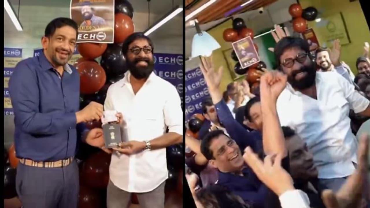 ഹരിശ്രീ അശോകന് ​ഗോൾഡൻ വിസ; സന്തോഷം പങ്കുവച്ച് നടൻ വീഡിയോ