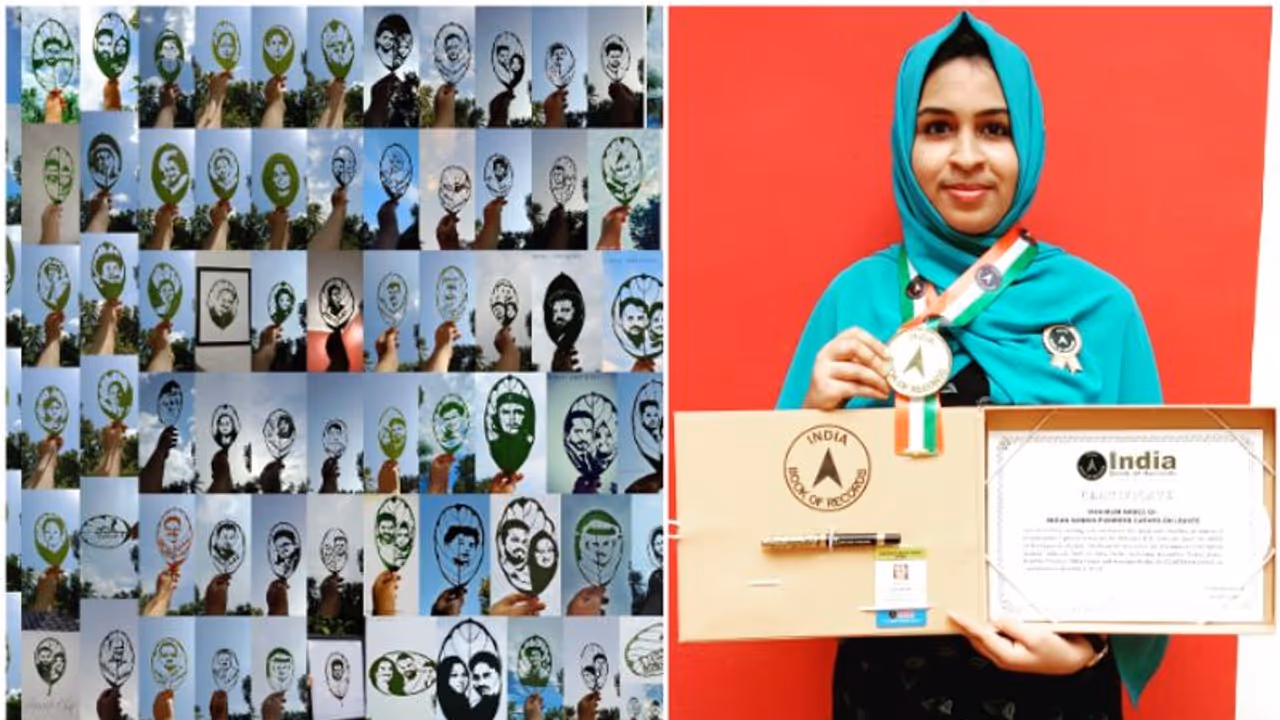 കൊവിഡ് കാല വിനോദം റഹ്സാനയ്ക്ക് നേടിക്കൊടുത്തത് ഇന്ത്യ ബുക്ക് ഓഫ് റെക്കോർഡ്സ് അവാര്‍ഡ് 