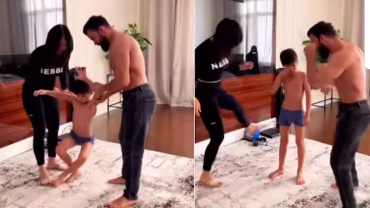 മകനെ ഉറങ്ങാന് പോലും വിടാതെ മാതാപിതാക്കളുടെ റീല് ഷൂട്ടിംഗ്! മകനെ ഉറങ്ങാന് പോലും വിടാതെ മാതാപിതാക്കളുടെ റീല് ഷൂട്ടിംഗ്!