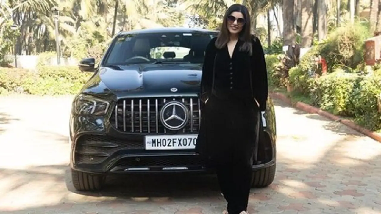 Sushmita Sen has bought a new Mercedes; check it out