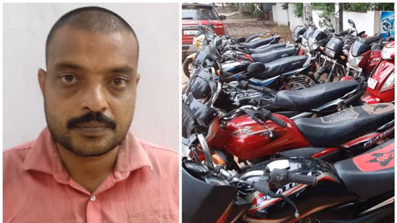 ഡ്യൂപ്ലിക്കേറ്റ് താക്കോൽ, വണ്ടി കയ്യിലായാലുടൻ നമ്പർ പ്ലേറ്റ് ഊരിമാറ്റും; വർക്ക് ഷോപ്പ് മെക്കാനിക്കായ മോഷ്ടാവ് 