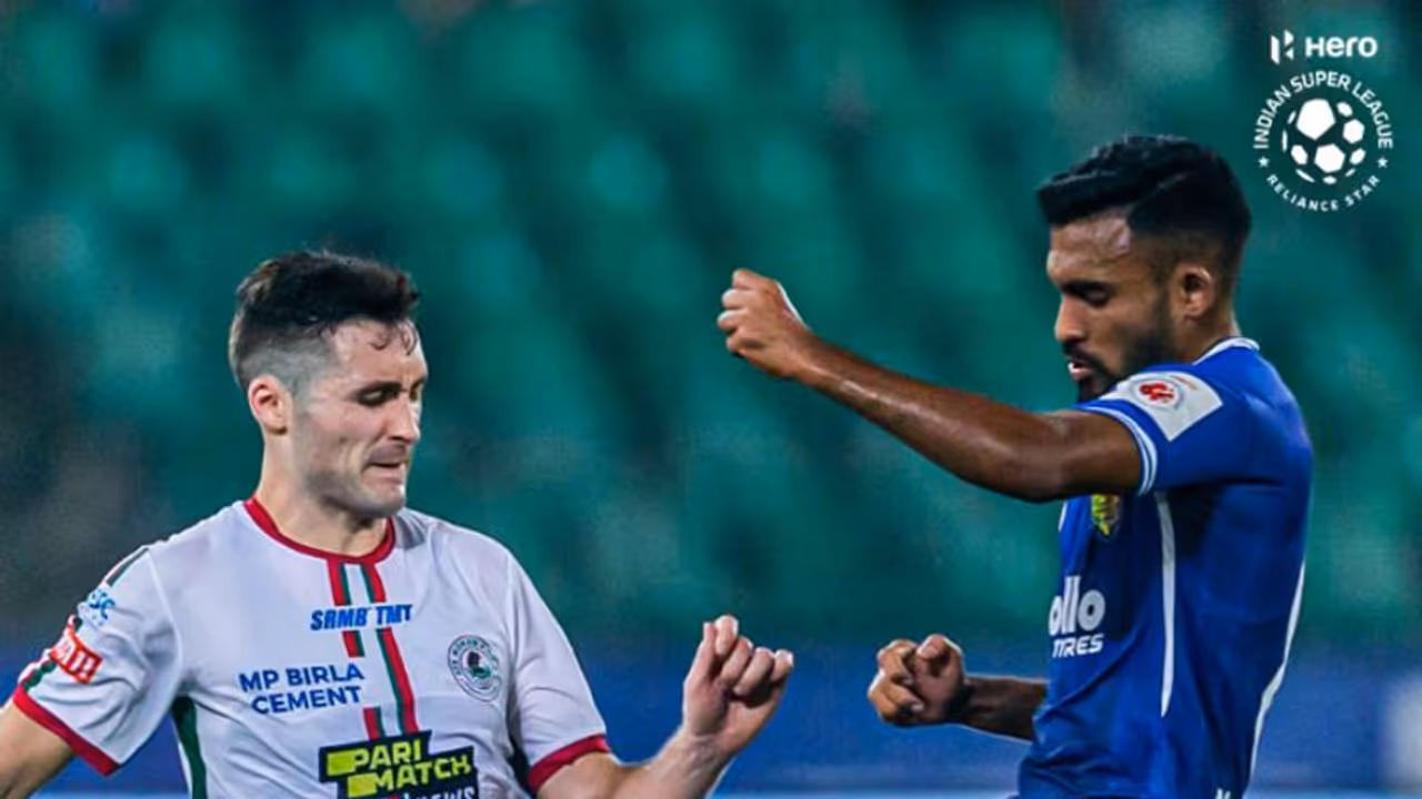 ഐഎസ്എല്‍: എടികെയെ സമനിലയില്‍ പിടിച്ച് ചെന്നൈയിന്‍