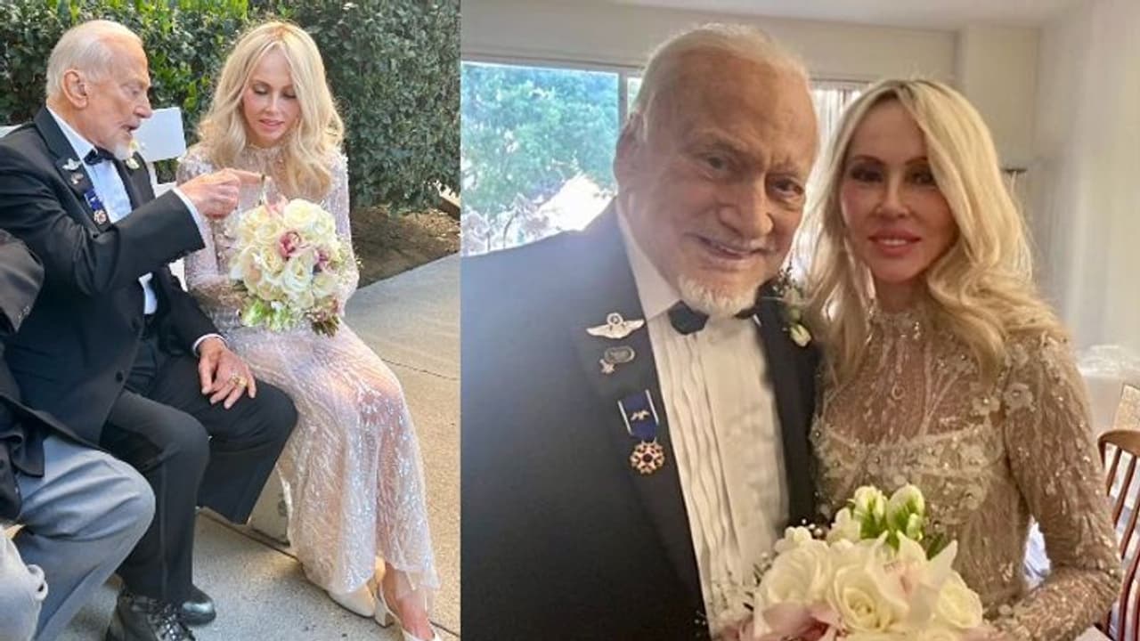  93ನೇ ವಯಸ್ಸಿನಲ್ಲಿ 4ನೇ ಮದುವೆಯಾದ ಅಮೆರಿಕಾದ ಚಂದ್ರಯಾನಿ... ನೆಟ್ಟಿಗರ ಪ್ರತಿಕ್ರಿಯೆ ಹೀಗಿದೆ