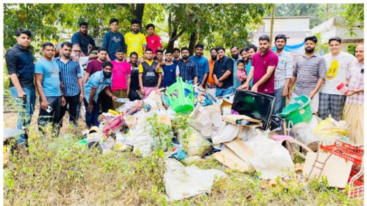 സേവനപാതയിൽ മാതൃകയായി ഈ ചെറുപ്പക്കാർ; അനാഥ യുവതിയുടെ വിവാഹത്തിന് പണം കണ്ടെത്തിയത് ആക്രി ശേഖരിച്ച്! സേവനപാതയിൽ മാതൃകയായി ഈ ചെറുപ്പക്കാർ; അനാഥ യുവതിയുടെ വിവാഹത്തിന് പണം കണ്ടെത്തിയത് ആക്രി ശേഖരിച്ച്!