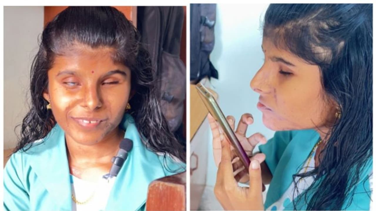 'റേഡിയോയും യൂട്യൂബും കേട്ട് പാട്ട് പഠിച്ചു'; കണ്ണിലെ ഇരുട്ടിൽ സം​ഗീതത്തിന്റെ വെളിച്ചം നിറച്ച് ആര്യ