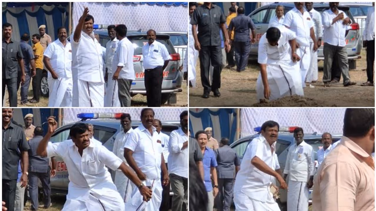 മുഖ്യമന്ത്രി സ്റ്റാലിന്‍റെ പരിപാടി, ഒരുക്കം നോക്കാനെത്തി മന്ത്രി; കസേര വൈകിയതിന് പ്രവർത്തകനെ കല്ലെടുത്തെറിഞ്ഞു