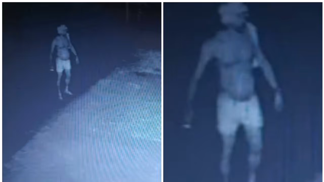 നിക്കര്‍ മാത്രം ധരിച്ച് ടോര്‍ച്ചുമായി കള്ളൻ; വീട്ടമ്മയുടെ മാല കവര്‍ന്ന പ്രതിയുടെ സിസിടിവി ദൃശ്യങ്ങൾ പുറത്ത്