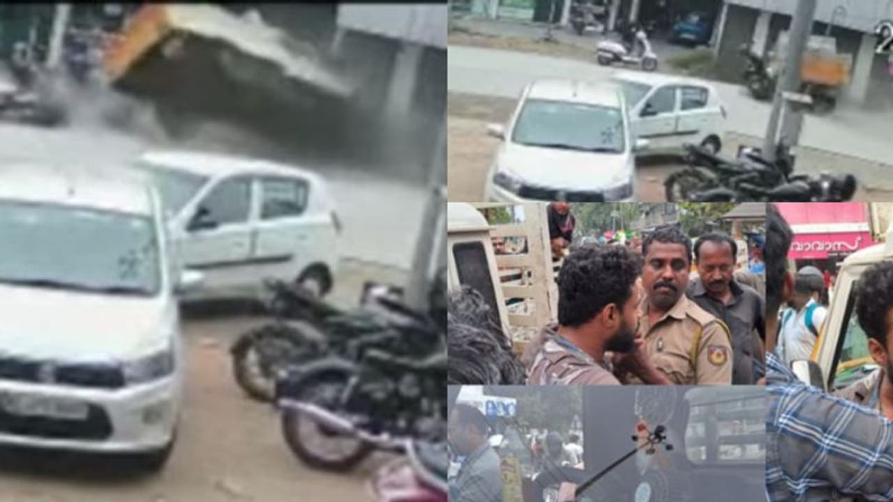 വണ്ടിയിൽ മദ്യക്കുപ്പിയും ഗ്ലാസും; മദ്യപിച്ച് ലക്കുകെട്ട് ഡ്രൈവിങ്, കരുപ്പടന്നയിലെ അപകടം, സിസിടിവി ദൃശ്യങ്ങൾ വണ്ടിയിൽ മദ്യക്കുപ്പിയും ഗ്ലാസും; മദ്യപിച്ച് ലക്കുകെട്ട് ഡ്രൈവിങ്, കരുപ്പടന്നയിലെ അപകടം, സിസിടിവി ദൃശ്യങ്ങൾ