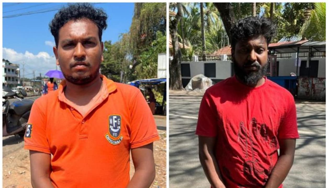 ക്ഷേത്രത്തിൽ ഗാനമേളക്കിടെ സംഘർഷം, യുവാക്കൾക്ക് കുത്തേറ്റു; രണ്ട് പ്രതികൾ പിടിയിൽ ക്ഷേത്രത്തിൽ ഗാനമേളക്കിടെ സംഘർഷം, യുവാക്കൾക്ക് കുത്തേറ്റു; രണ്ട് പ്രതികൾ പിടിയിൽ