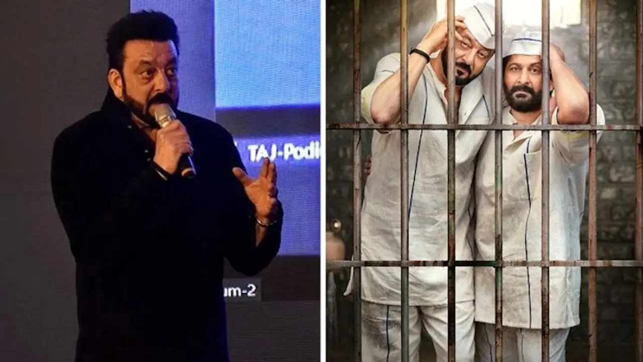 Sanjay Dutt, Arshad Warsi drop new poster of their film; fans hail, 'Munna Bhai circuit ke sath'