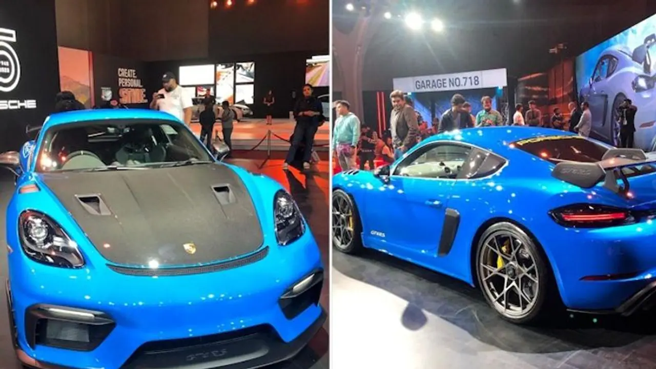 Porsche 718 Cayman GT4 RS launched at Rs 2.54 crore in India; Check out all details here 