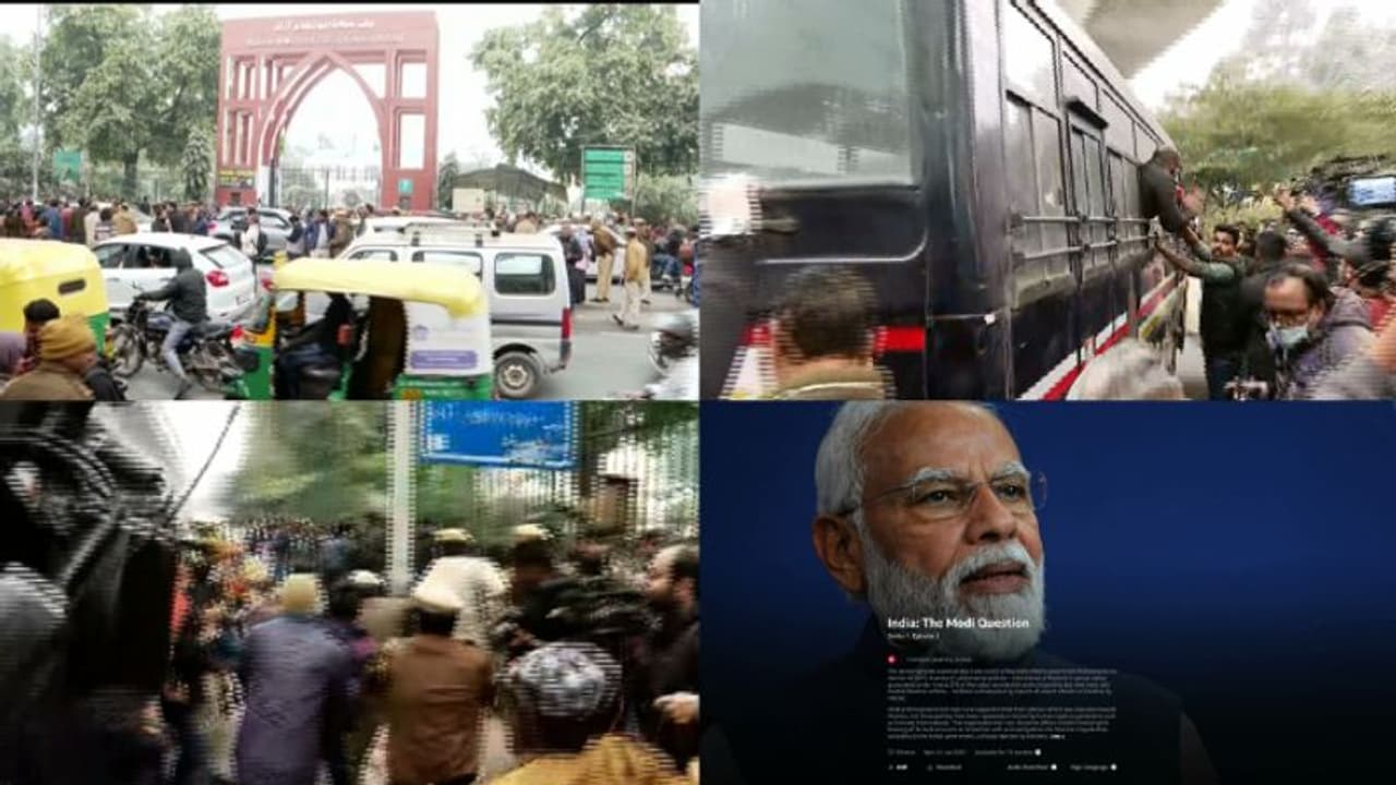 ബിബിസി ഡോക്യുമെന്ററി: ജാമിയമിലിയയിൽ പ്രതിഷേധിച്ചതിന് കസ്ററഡിയിലായ വിദ്യാര്ത്ഥികളെ വിട്ടയച്ചു ബിബിസി ഡോക്യുമെന്ററി: ജാമിയമിലിയയിൽ പ്രതിഷേധിച്ചതിന് കസ്ററഡിയിലായ വിദ്യാര്ത്ഥികളെ വിട്ടയച്ചു