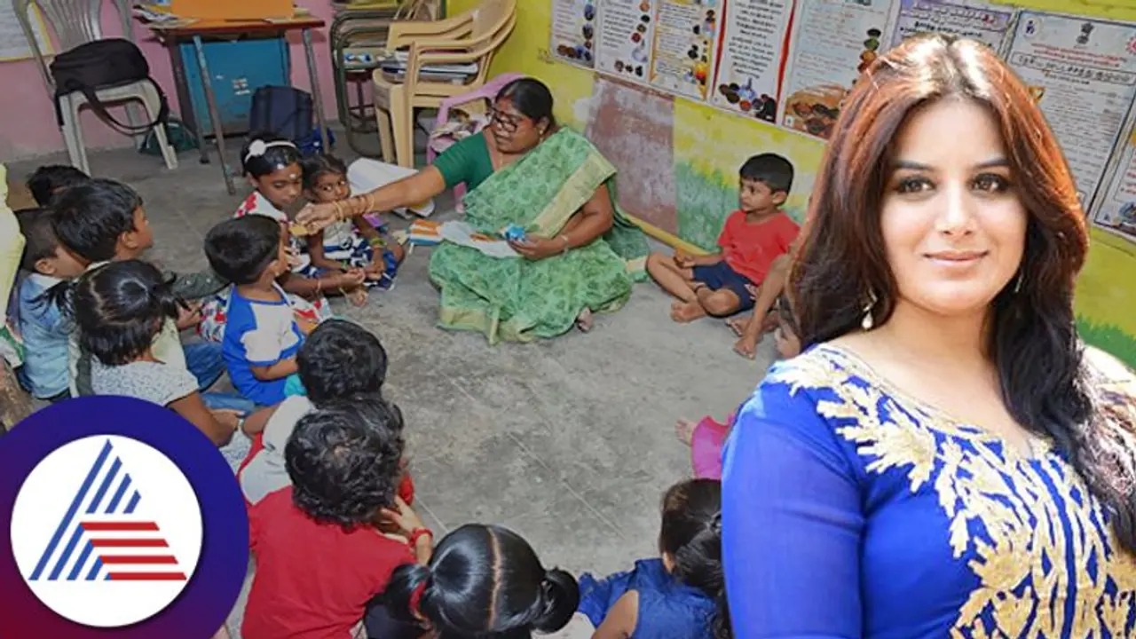 ಮನೆಯಾಚೆಯ ಅಮ್ಮ ಅಂಗನವಾಡಿ ಟೀಚರ್‌: ಪೂಜಾ ಗಾಂಧಿ