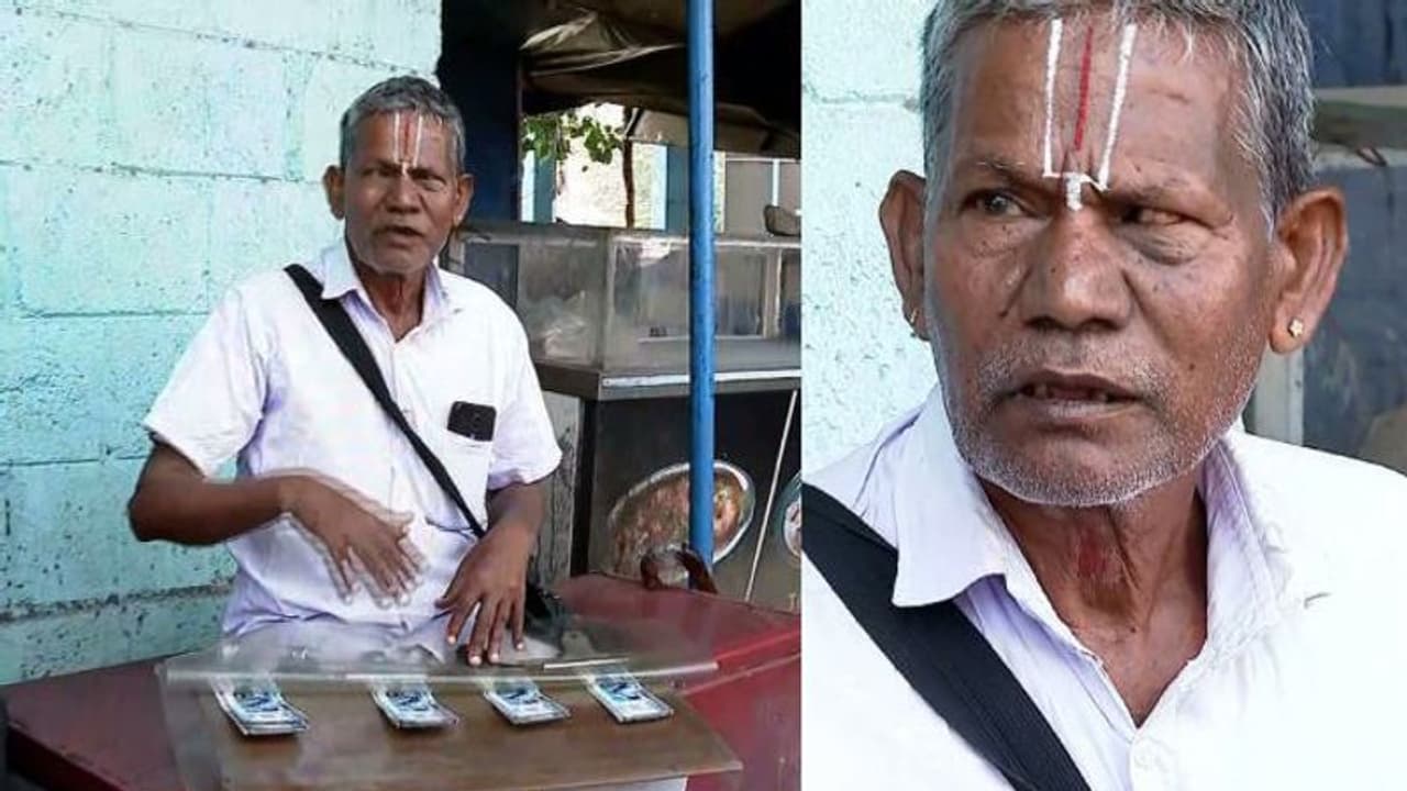 കാഴ്ചപരിമിതിയുള്ള ലോട്ടറി വിൽപനക്കാരനെ കബളിപ്പിച്ച് ടിക്കറ്റുകൾ തട്ടിയെടുത്തു കാഴ്ചപരിമിതിയുള്ള ലോട്ടറി വിൽപനക്കാരനെ കബളിപ്പിച്ച് ടിക്കറ്റുകൾ തട്ടിയെടുത്തു