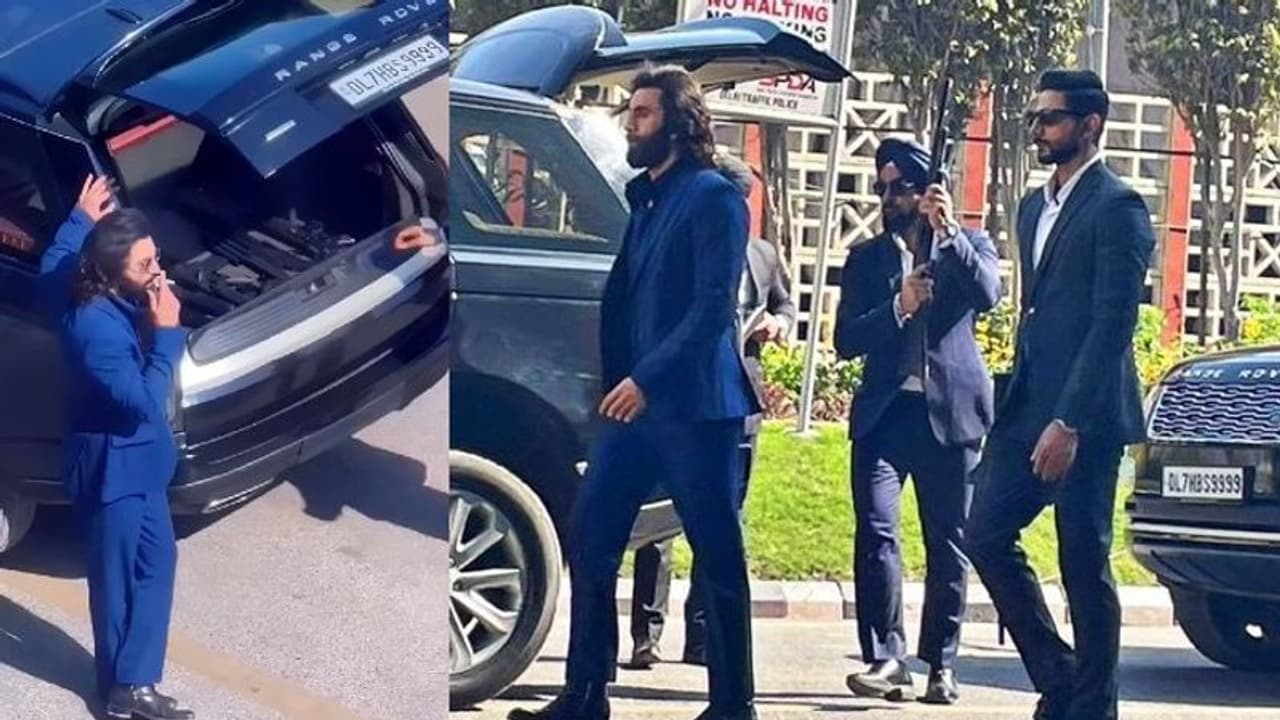 ‘యానిమల్’ టీమ్ కు షాక్.. షూటింగ్ స్పాట్ నుంచి వీడియోలు.. రన్బీర్ లుక్ మాములుగా లేదుగా!