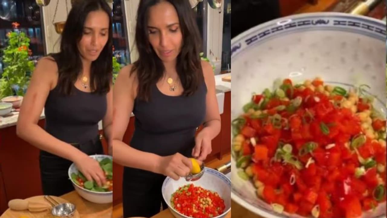 വണ്ണം കുറയ്ക്കാന്‍ സ്‌പെഷ്യല്‍ സാലഡ്; റെസിപ്പിയുമായി പദ്മ ലക്ഷ്മി; വീഡിയോ