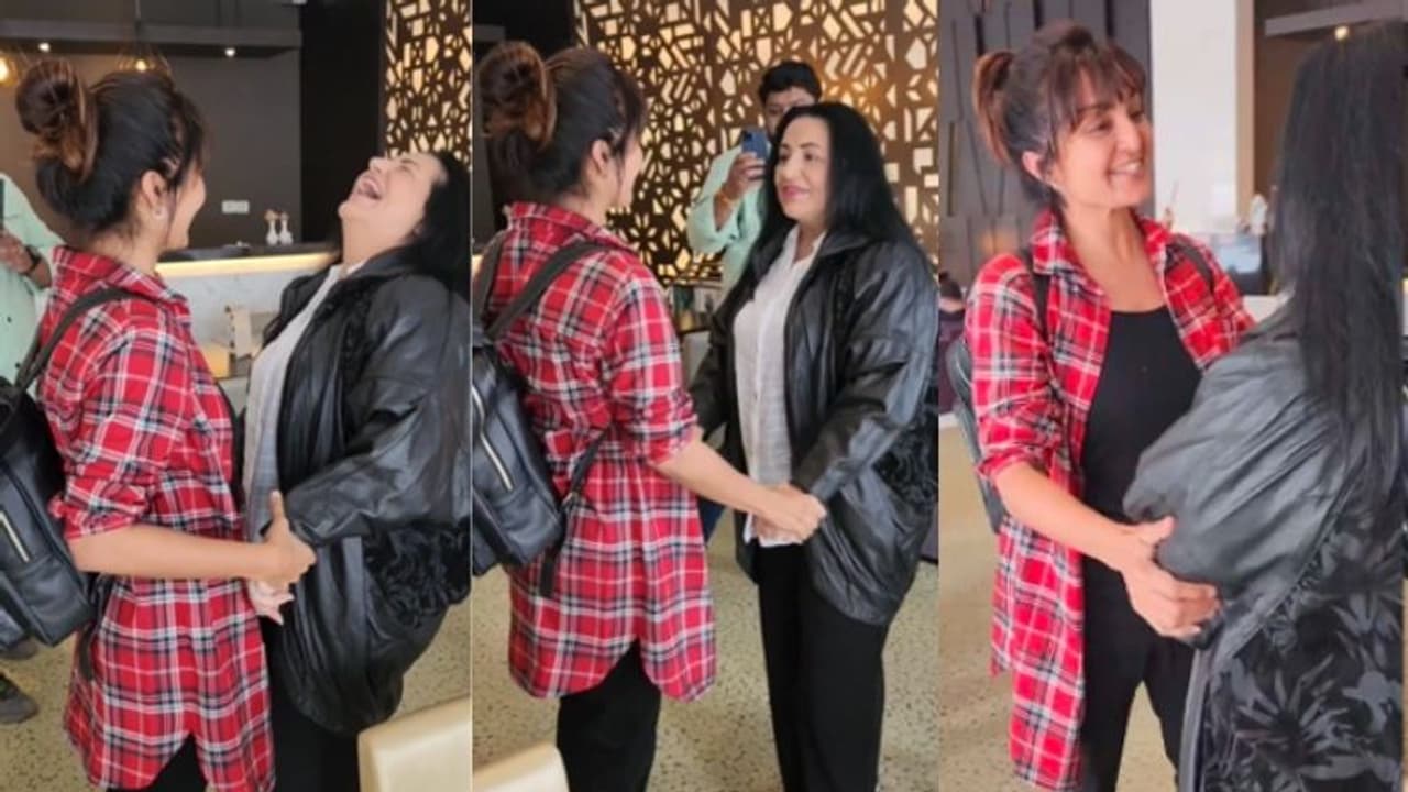 'മാമ'യെ വീണ്ടും കണ്ട സന്തോഷത്തിൽ മഞ്ജു വാര്യർ; കെട്ടിപ്പിടിച്ചും ഉമ്മവച്ചും താരം, വീഡിയോ 'മാമ'യെ വീണ്ടും കണ്ട സന്തോഷത്തിൽ മഞ്ജു വാര്യർ; കെട്ടിപ്പിടിച്ചും ഉമ്മവച്ചും താരം, വീഡിയോ