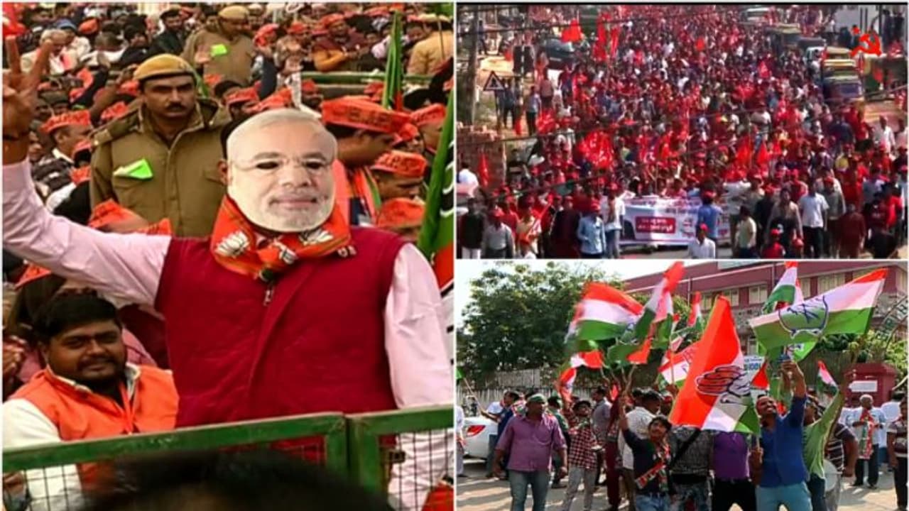 ത്രിപുരയില്‍ ചിത്രം തെളിയുന്നു,പ്രതീക്ഷയോടെ ബിജെപി,ധാരണ ഉലയില്ലെന്ന ആത്മവിശ്വാസത്തില്‍ സിപിഎമ്മും കോണ്‍ഗ്രസും