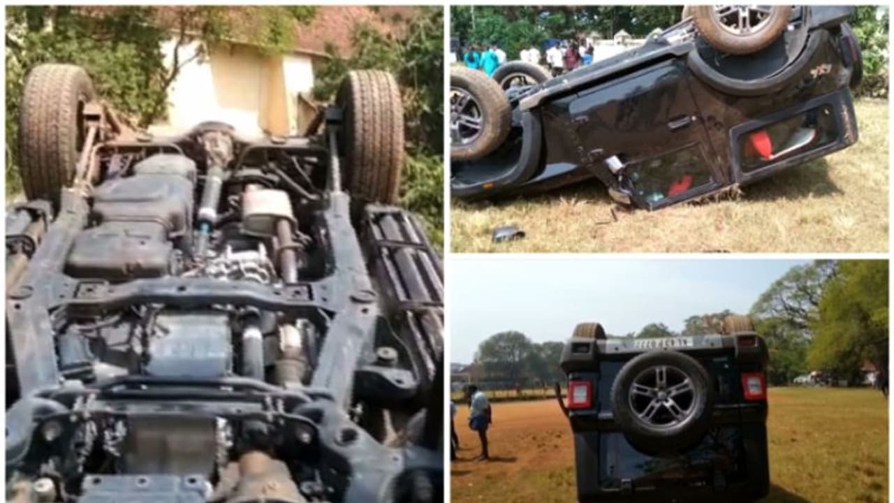 കൊച്ചിയിൽ ജീപ്പുമായി അഭ്യാസപ്രകടനം, നിയന്ത്രണം വിട്ടു തലകീഴായി മറിഞ്ഞു, യുവാവിനെതിരെ കേസ് കൊച്ചിയിൽ ജീപ്പുമായി അഭ്യാസപ്രകടനം, നിയന്ത്രണം വിട്ടു തലകീഴായി മറിഞ്ഞു, യുവാവിനെതിരെ കേസ്