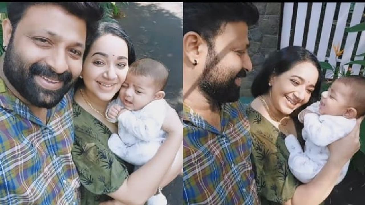 മകനെ താലോലിച്ച് ചന്ദ്രയും ടോഷും; ഏറ്റെടുത്ത് പ്രേക്ഷകർ