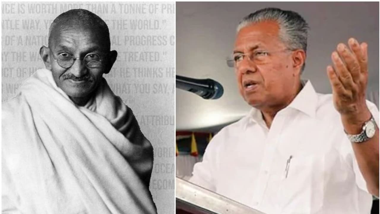 'ഗാന്ധി കൊല ചെയ്യപ്പെട്ടു എന്നത് മരണപ്പെട്ടു എന്ന് പഠിപ്പിക്കുന്ന അവസ്ഥ'; ഓർമ്മപ്പെടുത്തലുമായി മുഖ്യമന്ത്രി
