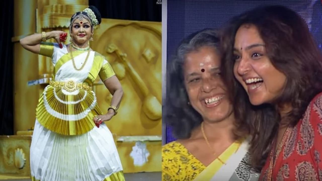 'പ്രായം വെറും നമ്പറെന്ന് വീണ്ടും തെളിയിച്ചു'; മോഹിനിയാട്ടത്തില്‍ അരങ്ങേറ്റം കുറിച്ച് മഞ്ജുവിന്റെ അമ്മ
