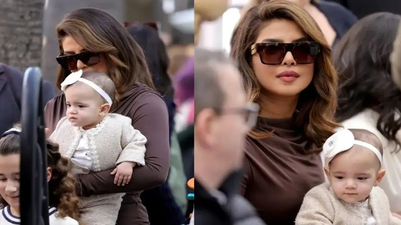 Priyanka Chopra shares adorable photo of daughter Malti Marie after returning from Mumbai; check out HERE