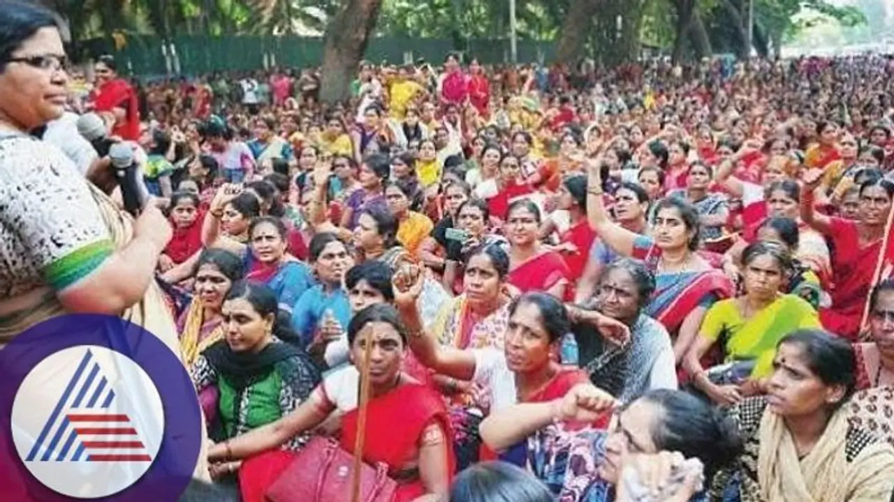 ಅಂಗನವಾಡಿ ಶಿಕ್ಷಣ ಮಧ್ಯಾಹ್ನ 1 ಗಂಟೆಗೆ ಮುಕ್ತಾಯ: ಕಾರ್ಯಕರ್ತೆಯರ ಹೋರಾಟಕ್ಕೆ ಮಣಿದ ಸರ್ಕಾರ