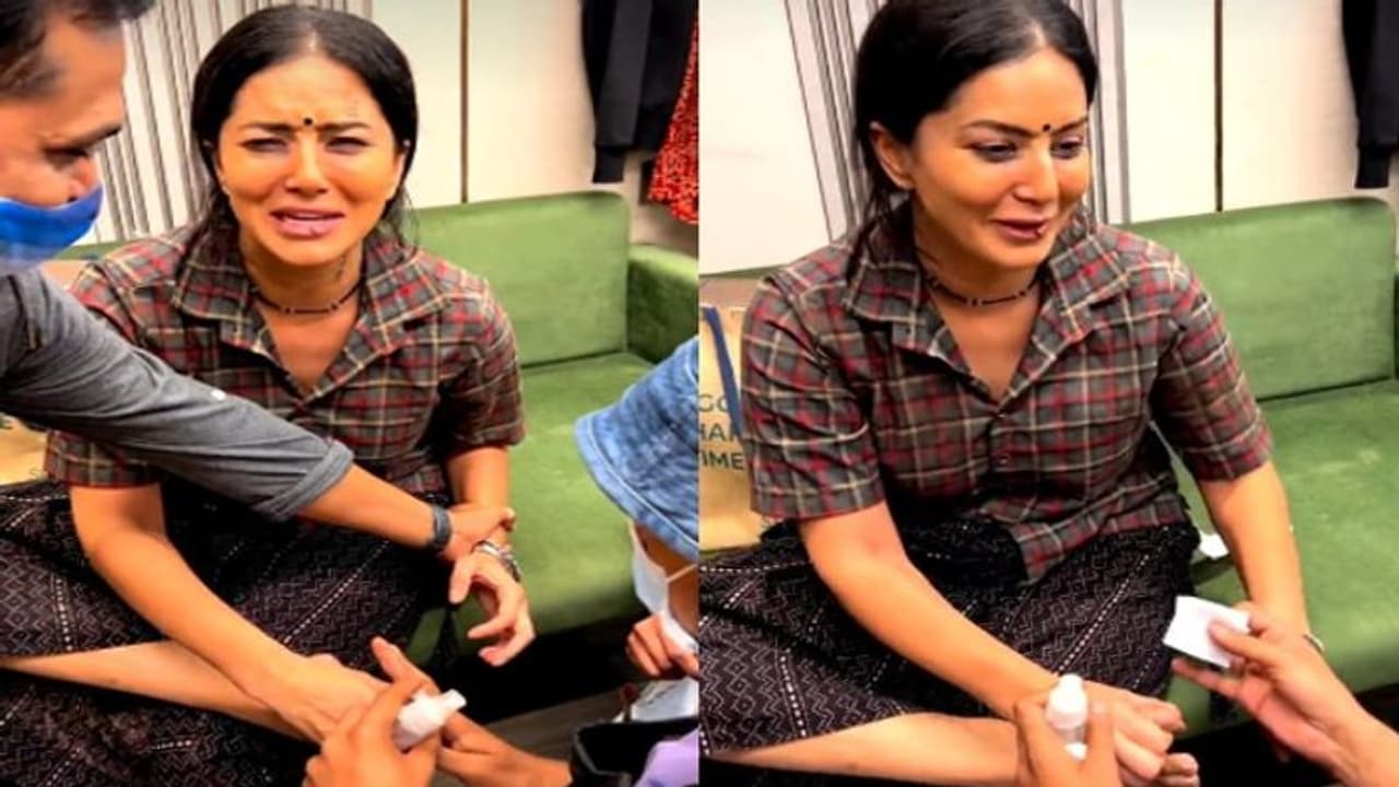 సెట్ లో సన్నీలియోన్ కాలికి గాయం.. రక్తం చూసి భయపడుతూ కేకలు.. తట్టుకోలేకపోతున్న ఫ్యాన్స్!