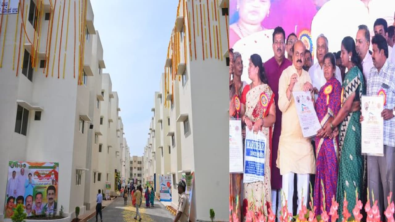 Bengaluru: 6 ವರ್ಷಗಳ ನಂತರ ಹಂಚಿಕೆ ಆಯ್ತು ಬಹುಮಹಡಿ ಮನೆ: ಹಕ್ಕುಪತ್ರ ಕೊಟ್ಟ ಸಿಎಂ ಬೊಮ್ಮಾಯಿ Bengaluru: 6 ವರ್ಷಗಳ ನಂತರ ಹಂಚಿಕೆ ಆಯ್ತು ಬಹುಮಹಡಿ ಮನೆ: ಹಕ್ಕುಪತ್ರ ಕೊಟ್ಟ ಸಿಎಂ ಬೊಮ್ಮಾಯಿ