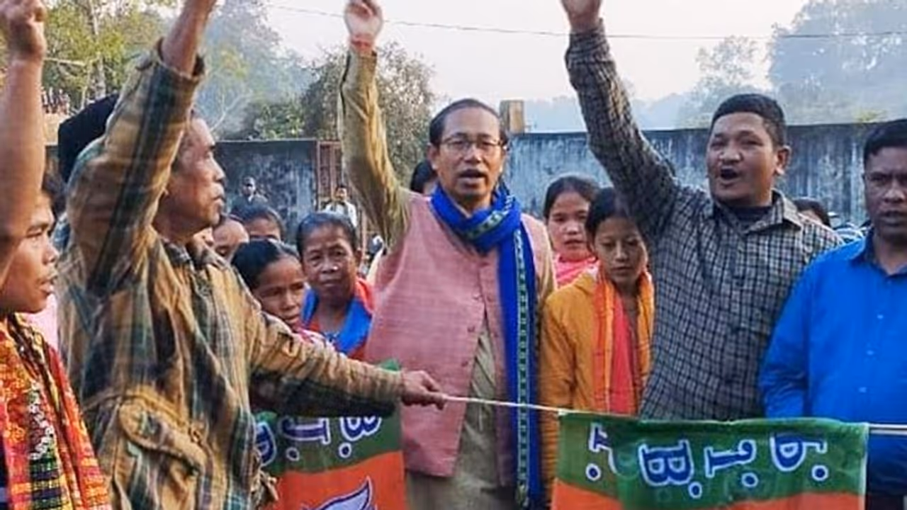 Tripura Election 2023: Denied ticket, BJP MLA quits party; files nomination as independent Tripura Election 2023: Denied ticket, BJP MLA quits party; files nomination as independent
