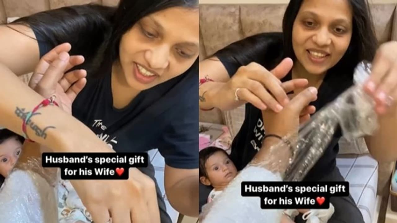 പിറന്നാള് ദിനത്തില് ഭാര്യക്ക് ഭര്ത്താവിന്റെ 'സര്പ്രൈസ്' സമ്മാനം; വീഡിയോ പിറന്നാള് ദിനത്തില് ഭാര്യക്ക് ഭര്ത്താവിന്റെ 'സര്പ്രൈസ്' സമ്മാനം; വീഡിയോ