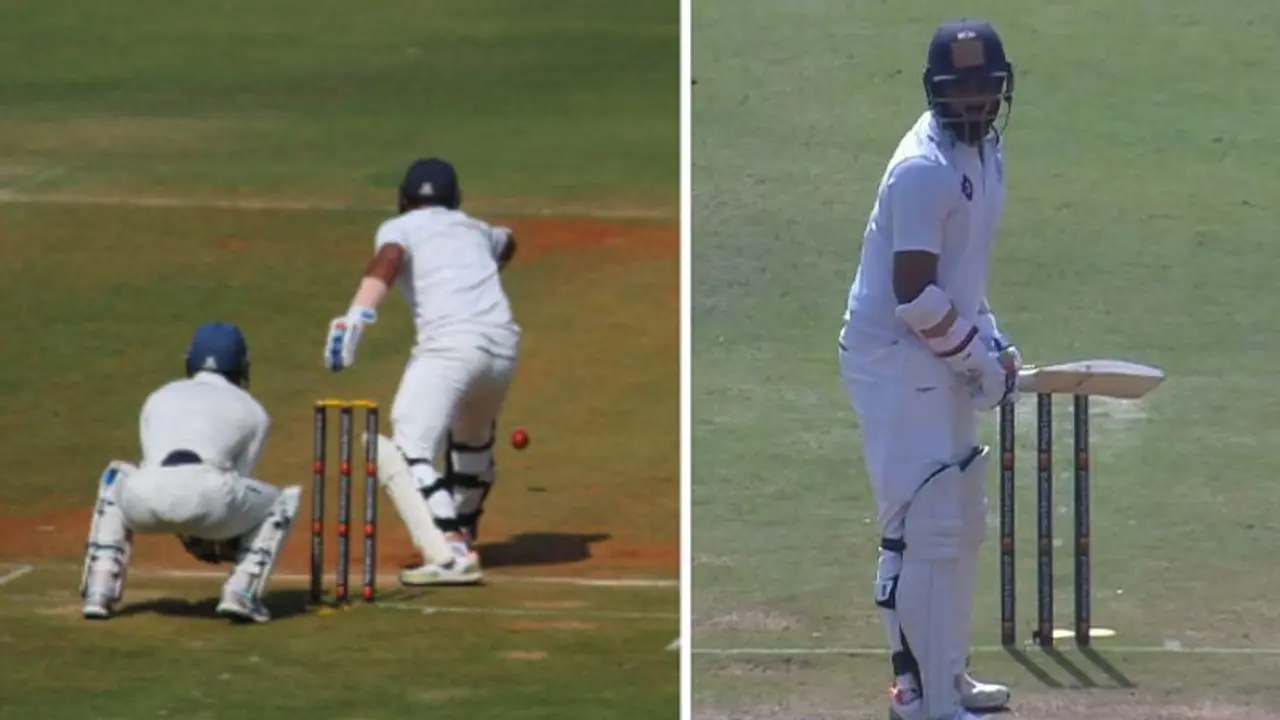 கையில் எலும்பு முறிவு, காயத்தையும் பொருட்படுத்தாமல் ஒரே கையால் ஆடிய ஹனுமா விஹாரி: வைரலாகும் வீடியோ! கையில் எலும்பு முறிவு, காயத்தையும் பொருட்படுத்தாமல் ஒரே கையால் ஆடிய ஹனுமா விஹாரி: வைரலாகும் வீடியோ!