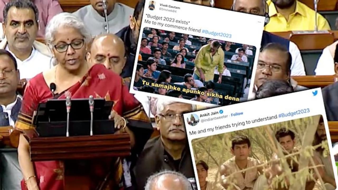 Budget 2023: Memes flood social media after Sitharaman announces new tax slabs Budget 2023: Memes flood social media after Sitharaman announces new tax slabs
