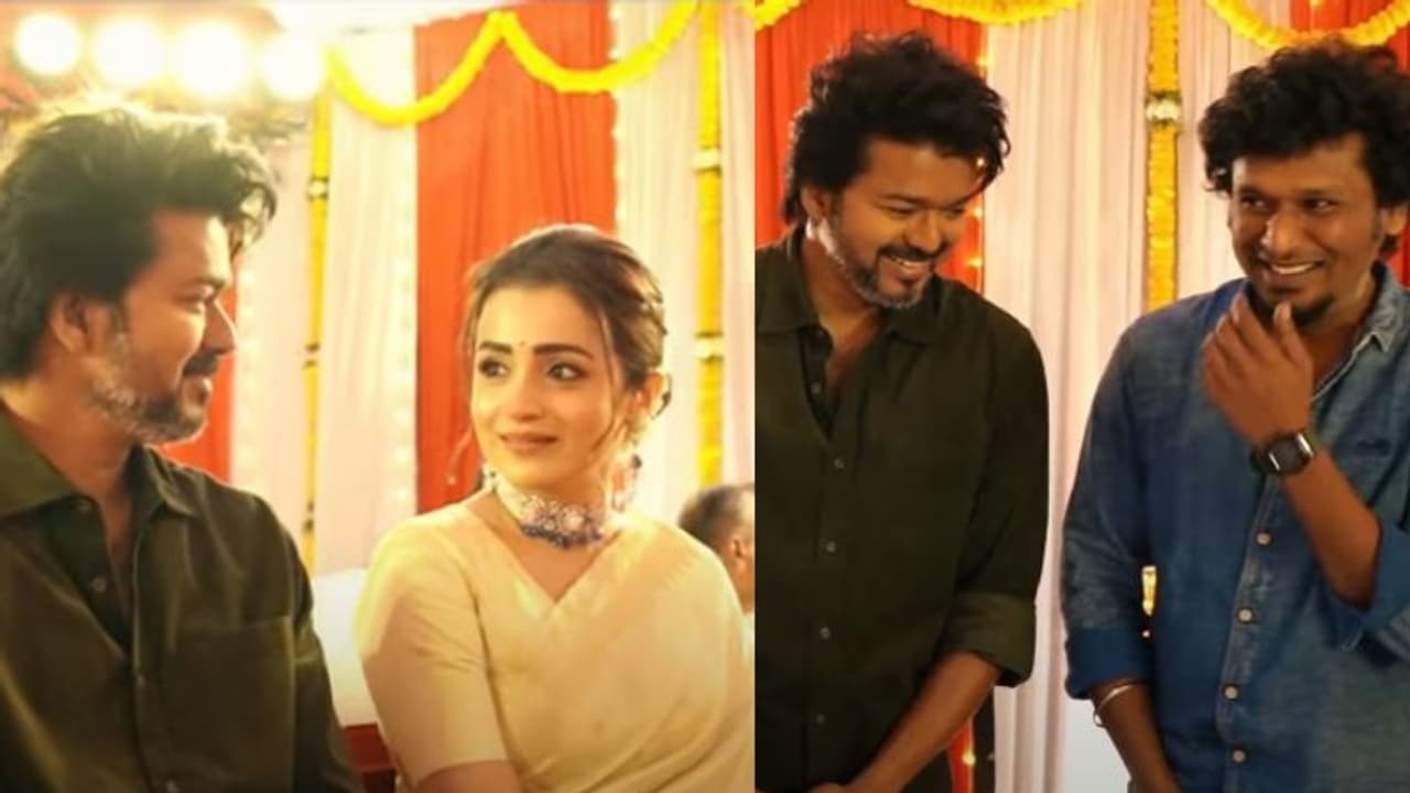 ദളപതി 67 പൂജ; സിമ്പിൾ ലുക്കിൽ വിജയ്, ഒപ്പം തൃഷയും; 'വരുന്നത് അഡാറ് ഐറ്റ'മെന്ന് ആരാധകർ വീഡിയോ