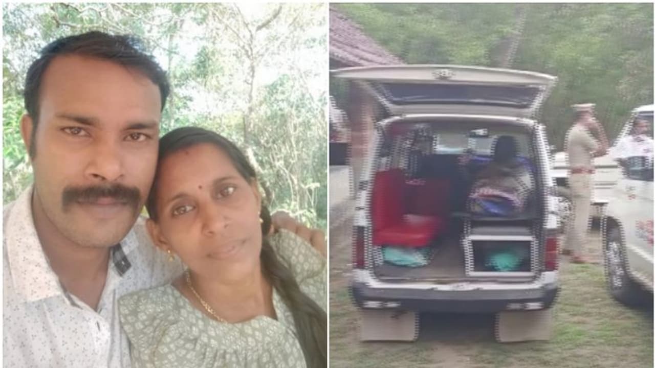 കൊല്ലം സ്വദേശിനിയെ കാസർകോട് മരിച്ച നിലയിൽ കണ്ടെത്തി, തുണിയിൽ പൊതിഞ്ഞ്, കഴുത്തിൽ കുരുക്ക്; ഭർത്താവിനെ കാണാനില്ല കൊല്ലം സ്വദേശിനിയെ കാസർകോട് മരിച്ച നിലയിൽ കണ്ടെത്തി, തുണിയിൽ പൊതിഞ്ഞ്, കഴുത്തിൽ കുരുക്ക്; ഭർത്താവിനെ കാണാനില്ല