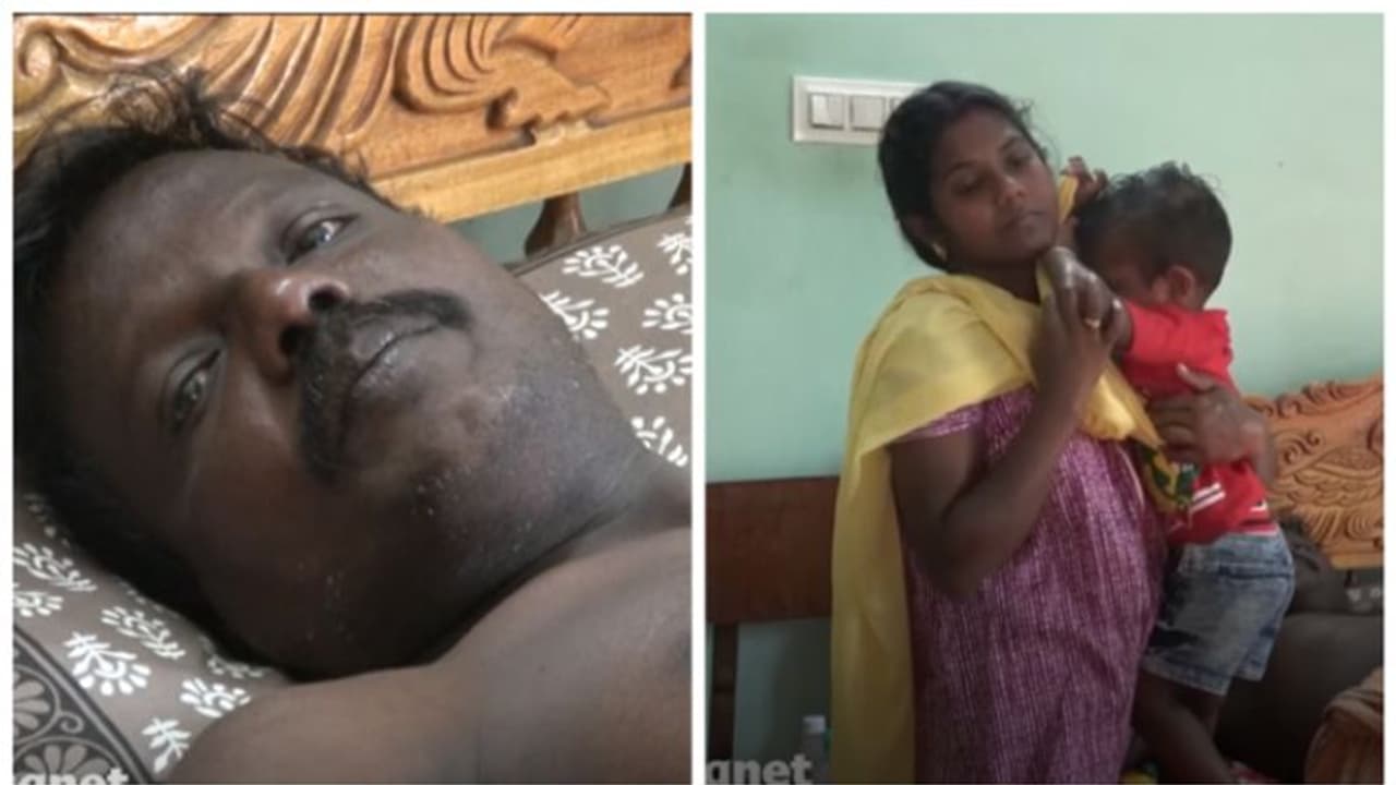 കുടുംബത്തിന്റെ ഏക ആശ്രയം; പണമില്ലാതെ കരൾമാറ്റ ശസ്ത്രക്രിയ മുടങ്ങി അജിമോൻ; കനിവുള്ളവരുടെ സഹായം തേടി യുവാവ് കുടുംബത്തിന്റെ ഏക ആശ്രയം; പണമില്ലാതെ കരൾമാറ്റ ശസ്ത്രക്രിയ മുടങ്ങി അജിമോൻ; കനിവുള്ളവരുടെ സഹായം തേടി യുവാവ്