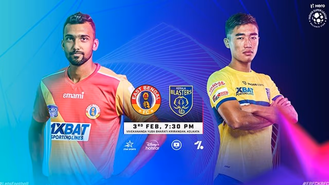 ISL 2022 23: Kerala Blasters aim to solidify playoff standing as East Bengal FC look to gain positives
