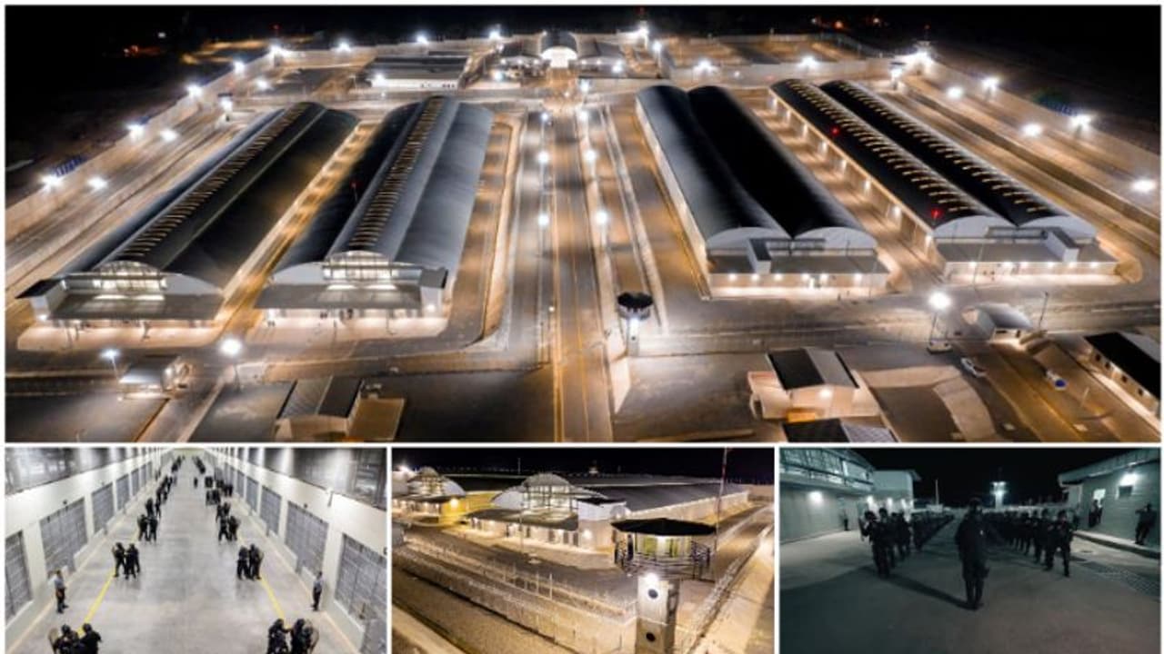 ലോകത്തിലെ ഏറ്റവും വലിയ ജയില് തുറന്ന് എല്സാല്വദോര്; 60,000 കുറ്റവാളികളെ പാര്പ്പിക്കാം ലോകത്തിലെ ഏറ്റവും വലിയ ജയില് തുറന്ന് എല്സാല്വദോര്; 60,000 കുറ്റവാളികളെ പാര്പ്പിക്കാം