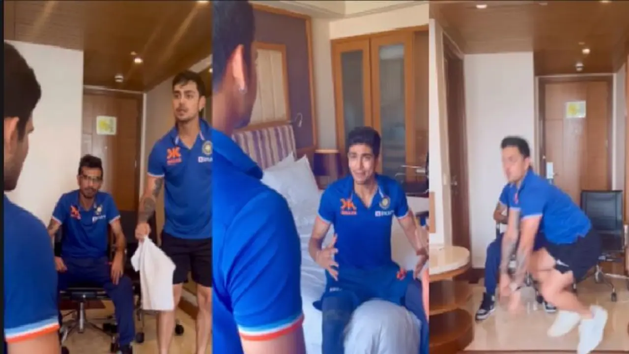 ಹಿಂದಿ ರಿಯಾಲಿಟಿ ಶೋ 'ರೋಡೀಸ್' ಅಣಕು ಮಾಡಿದ ಕ್ರಿಕೆಟಿಗರು: ವಿಡಿಯೋ ವೈರಲ್ ಹಿಂದಿ ರಿಯಾಲಿಟಿ ಶೋ 'ರೋಡೀಸ್' ಅಣಕು ಮಾಡಿದ ಕ್ರಿಕೆಟಿಗರು: ವಿಡಿಯೋ ವೈರಲ್