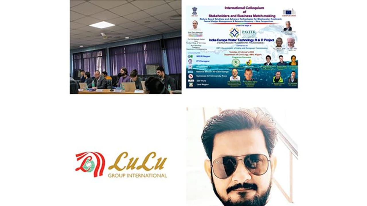 Mohd Adil Ali FAIR EXPORTS (LuLu) AT THE INDO EURO WATER TECHNOLOGY R&D PROJECT