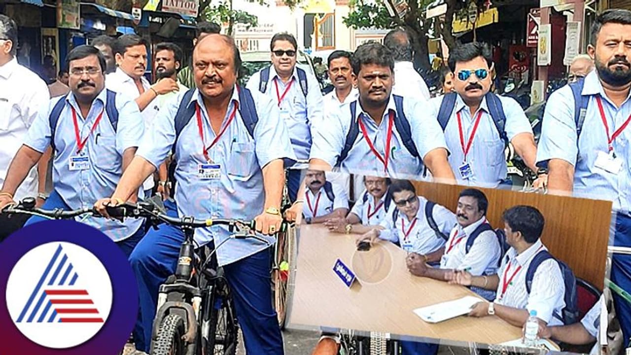 ಶಾಲಾ ಯೂನಿಫಾರ್ಮ್ ಧರಿಸಿ, ಸೈಕಲ್ ಏರಿ ಸದನಕ್ಕೆ ಬಂದ ಶಾಸಕರು! ಶಾಲಾ ಯೂನಿಫಾರ್ಮ್ ಧರಿಸಿ, ಸೈಕಲ್ ಏರಿ ಸದನಕ್ಕೆ ಬಂದ ಶಾಸಕರು!