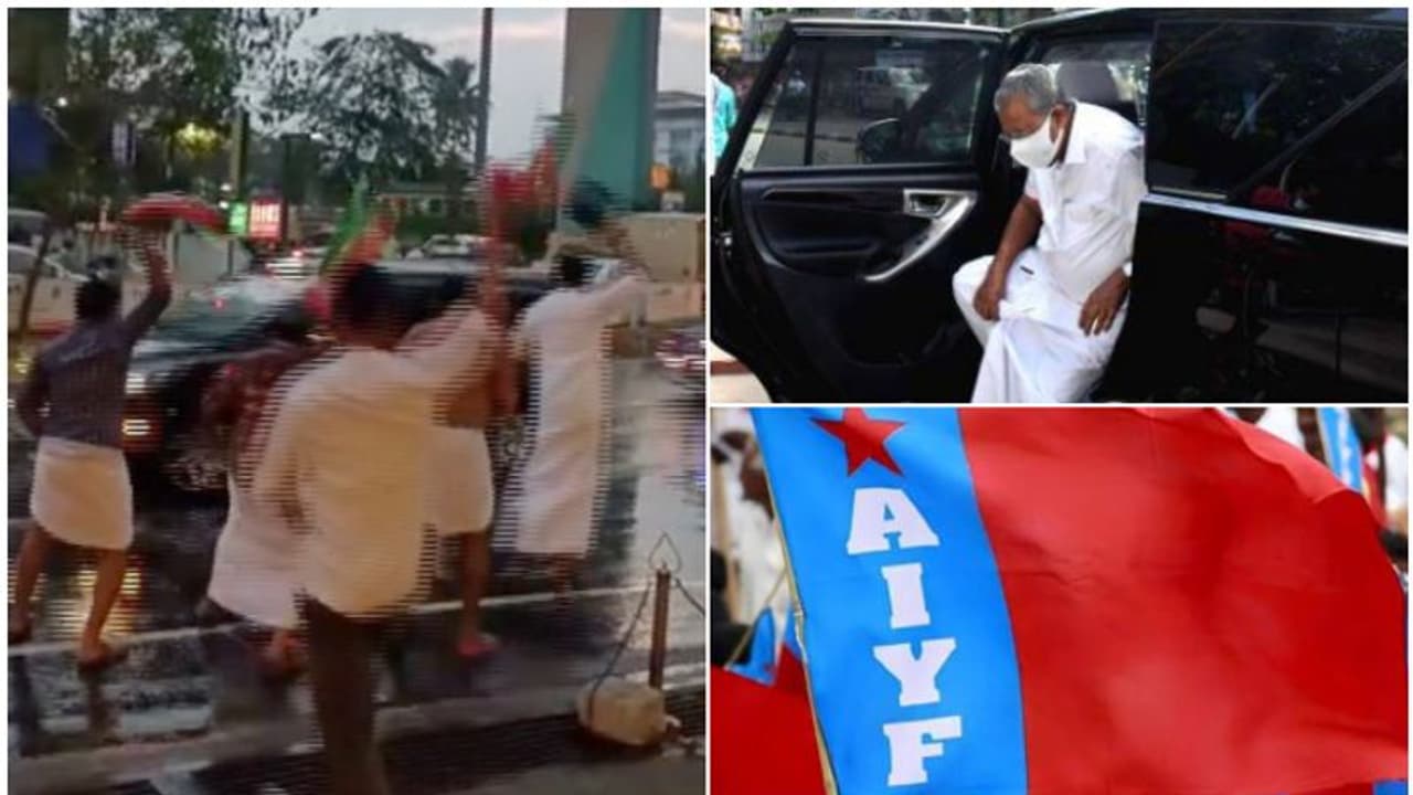 ബജറ്റ് പ്രഹരം! മുഖ്യമന്ത്രിക്ക് യൂത്ത്കോൺഗ്രസിന്‍റെ കരിങ്കൊടി, സംസ്ഥാനമാകെ പ്രതിഷേധം; വില വർധനക്കെതിരെ എഐവൈഎഫ്