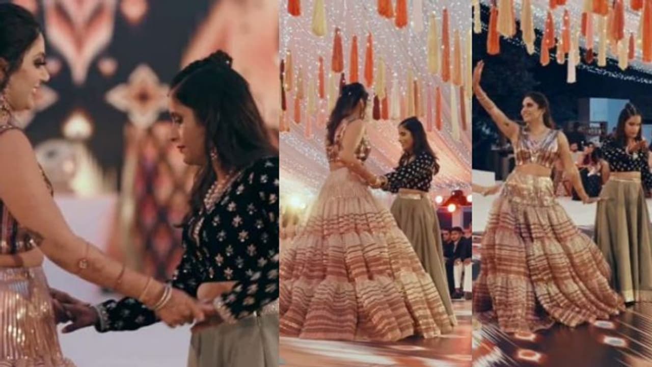 'അവൾ കരയാറായി നില്ക്കുകയായിരുന്നു' ; കാഴ്ച വൈകല്യമുള്ള സഹോദരിക്കൊപ്പം നൃത്തം ചെയ്ത് വധു; വീഡിയോ 'അവൾ കരയാറായി നില്ക്കുകയായിരുന്നു' ; കാഴ്ച വൈകല്യമുള്ള സഹോദരിക്കൊപ്പം നൃത്തം ചെയ്ത് വധു; വീഡിയോ