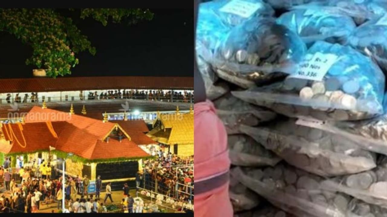 ശബരിമലയിൽ കാണിക്കയായി കിട്ടിയ നാണയങ്ങൾ വീണ്ടും എണ്ണി തുടങ്ങി, 20 കോടിയോളം രൂപ എണ്ണാനുണ്ടെന്ന് വിലയിരുത്തല്‍
