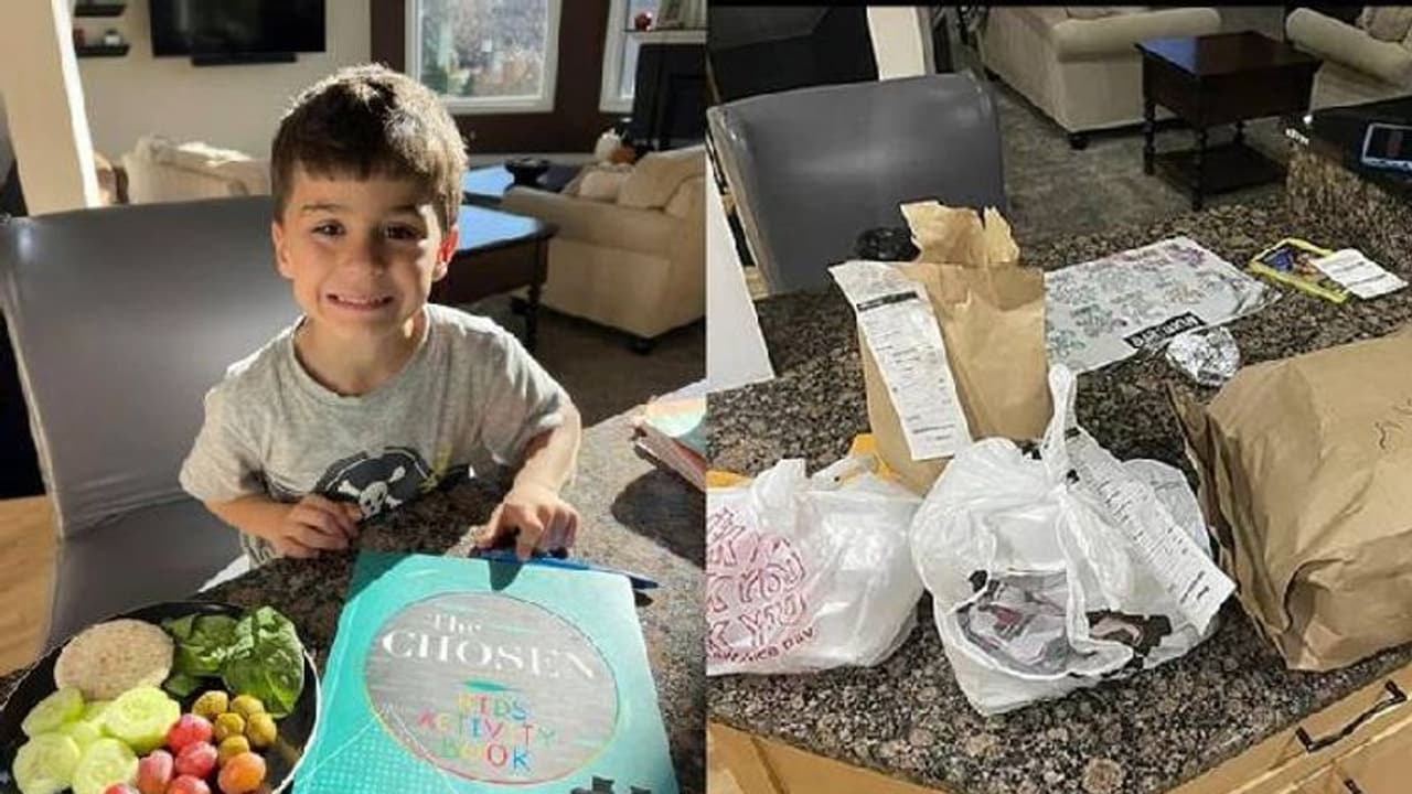 ആറു വയസ്സുകാരൻ ഓൺലൈനിൽ ഓർഡർ ചെയ്തത് 80000 രൂപയുടെ ഭക്ഷണം; കണ്ണുതള്ളി മാതാപിതാക്കൾ ആറു വയസ്സുകാരൻ ഓൺലൈനിൽ ഓർഡർ ചെയ്തത് 80000 രൂപയുടെ ഭക്ഷണം; കണ്ണുതള്ളി മാതാപിതാക്കൾ