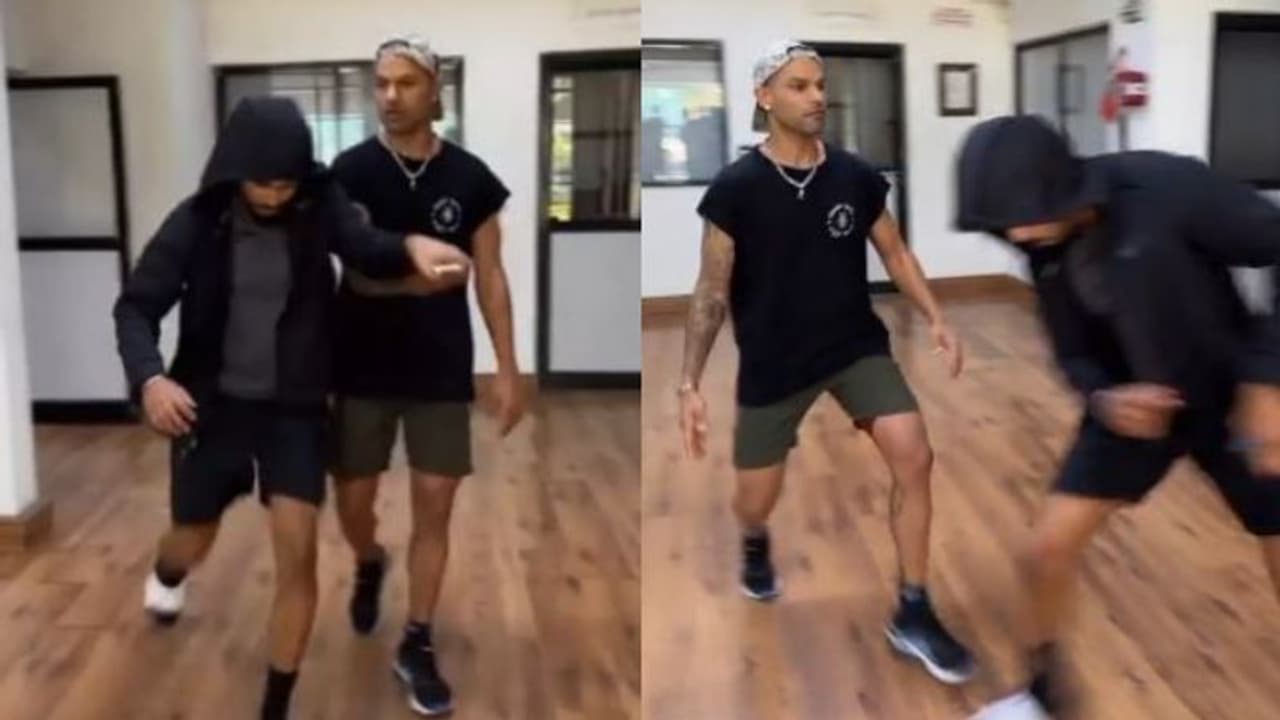 ధావన్ ఫోన్ కొట్టేసిన శ్రేయాస్.. ‘కామ్ డౌన్’ అంటూ ఎలా తప్పించుకున్నాడో చూడండి.. 