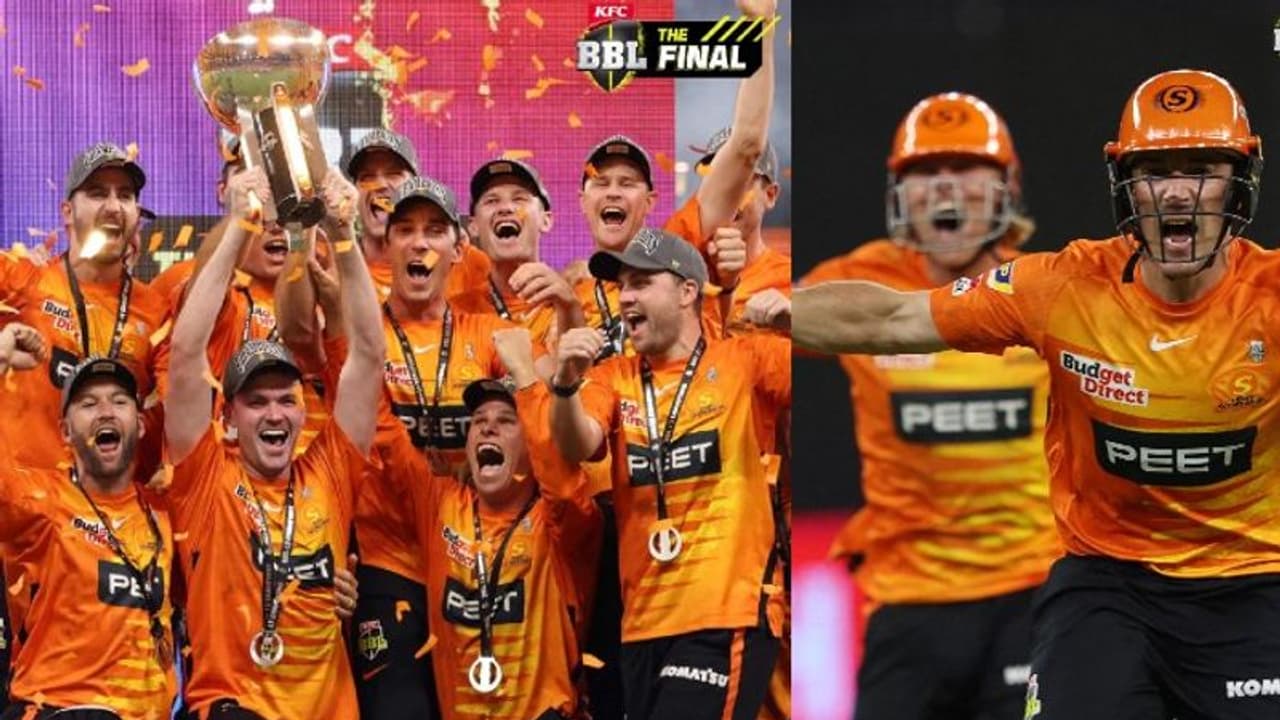 Big Bash League: 5ನೇ ಬಾರಿಗೆ ಕಪ್ ಮುಡಿಗೇರಿಸಿಕೊಂಡ ಪರ್ತ್ ಸ್ಕಾರ್ಚರ್ಸ್..! Big Bash League: 5ನೇ ಬಾರಿಗೆ ಕಪ್ ಮುಡಿಗೇರಿಸಿಕೊಂಡ ಪರ್ತ್ ಸ್ಕಾರ್ಚರ್ಸ್..!