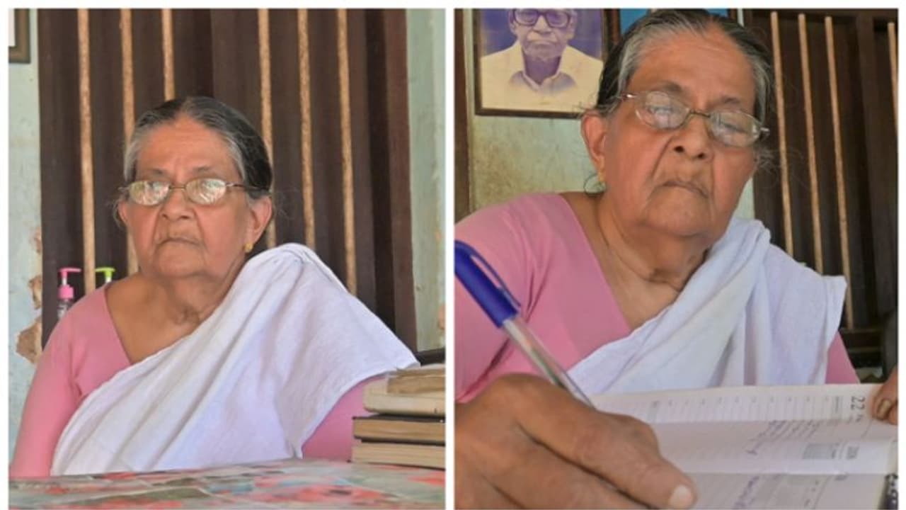 അർബുദം തളർത്താത്ത അക്ഷരങ്ങളുമായി 80ാം വയസ്സിലും നളിനാക്ഷിയമ്മ; കവിതയിലേക്കെത്തിയതിങ്ങനെ... അർബുദം തളർത്താത്ത അക്ഷരങ്ങളുമായി 80ാം വയസ്സിലും നളിനാക്ഷിയമ്മ; കവിതയിലേക്കെത്തിയതിങ്ങനെ...