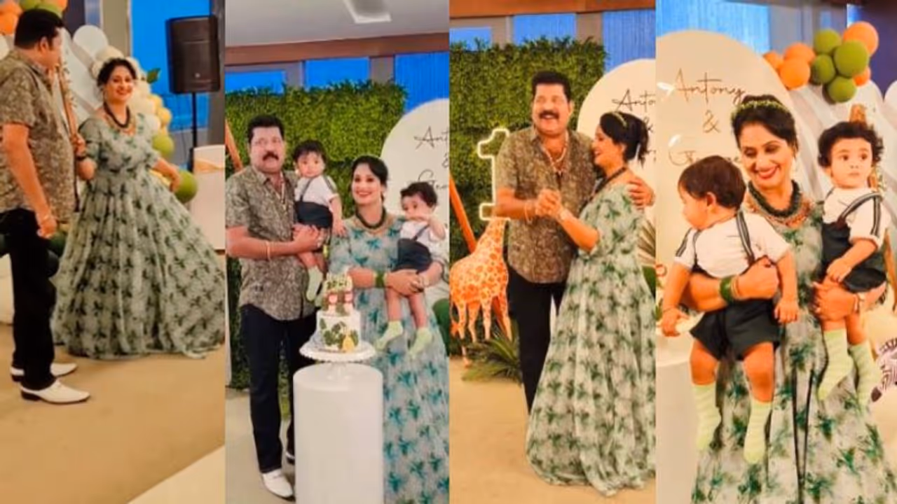 കുരുന്നുകളുടെ ഒന്നാം പിറന്നാള്; വീഡിയോ പങ്കുവച്ച് നടി സുമ ജയറാം കുരുന്നുകളുടെ ഒന്നാം പിറന്നാള്; വീഡിയോ പങ്കുവച്ച് നടി സുമ ജയറാം